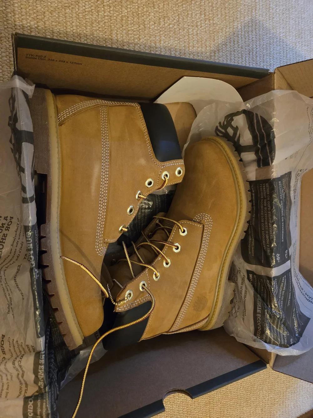 Timberland Women's Classic Waterproof Work Boots - Wheat